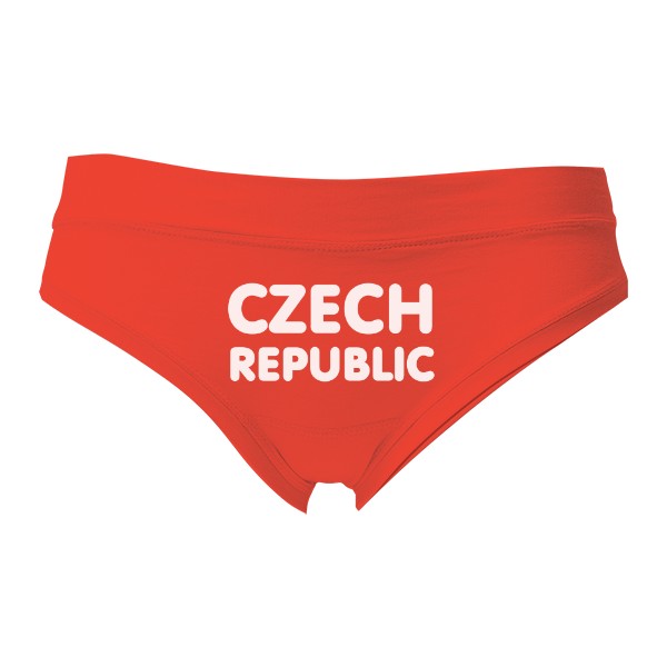 Kalhotky Fox s potiskem Česká republika - kalhotky