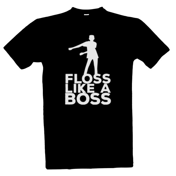 Tričko s potiskem Floss like a boss!