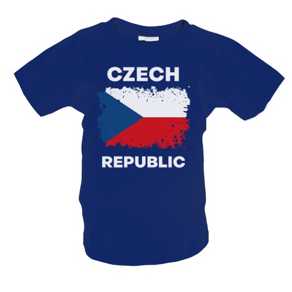 Tričko s potiskem MS v hokeji - Česká republika - dětské