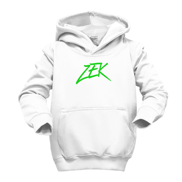 Dětská mikina s kapucí s potiskem ZEK - YouTuberská dětská mikina 2
